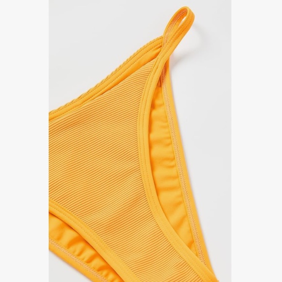 L*Space Ribbed Orange Bikini Bottom - Picture 2 of 5